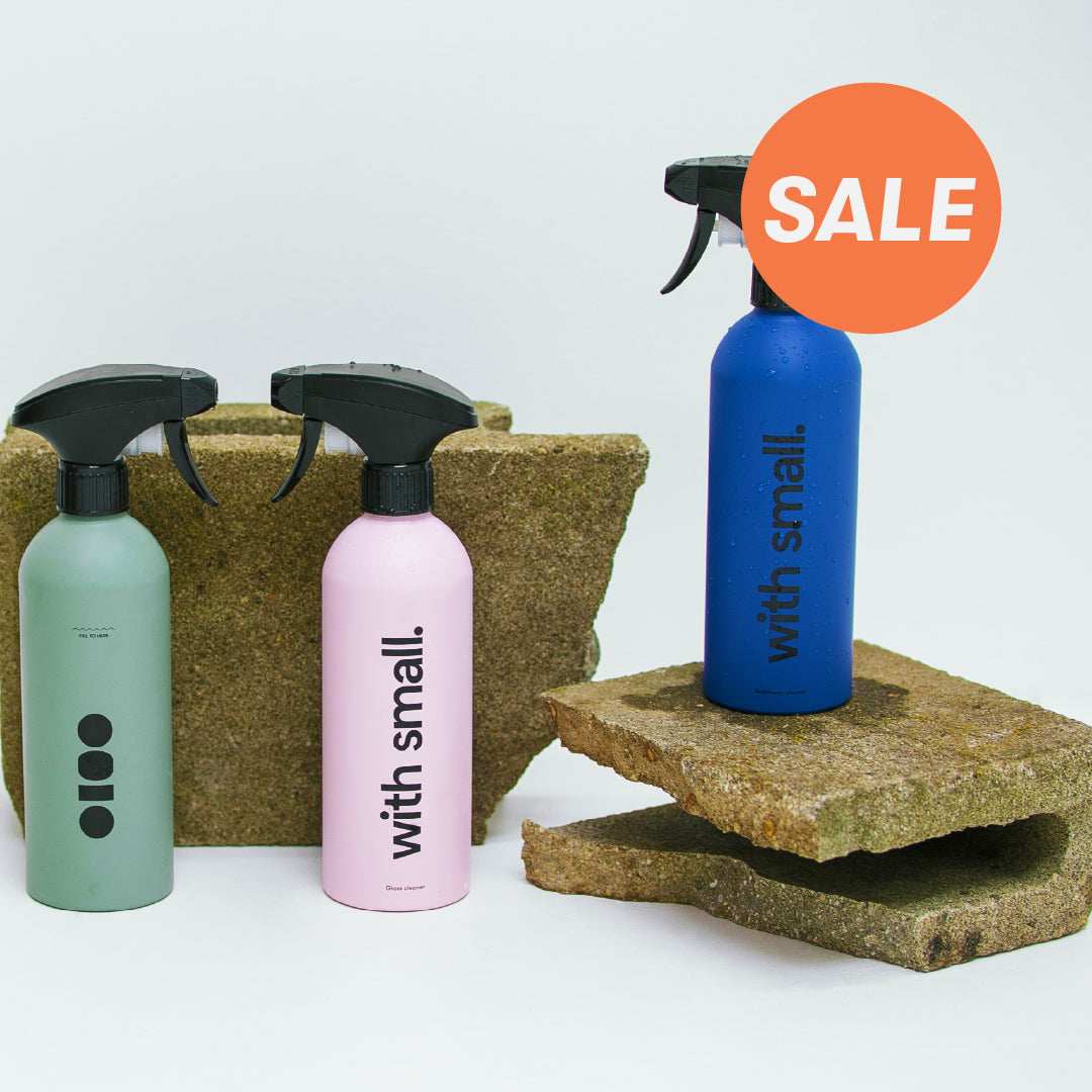 3 Pack Cleaner Bottles